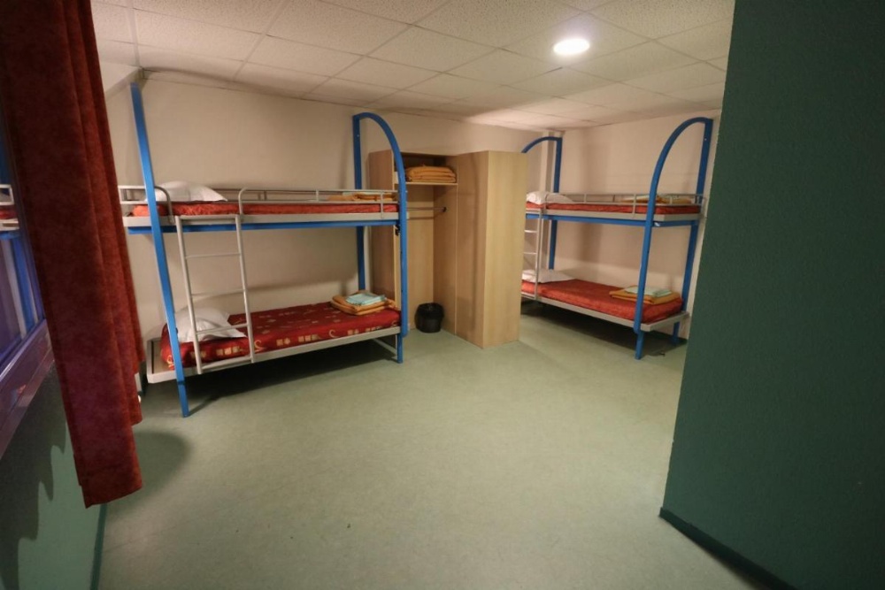Bunk Bed in Male Dormitory Room 